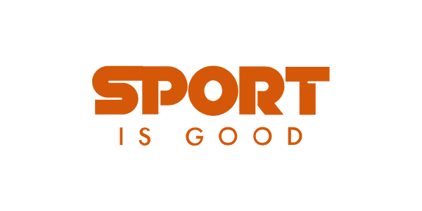 Sport is good brand logo