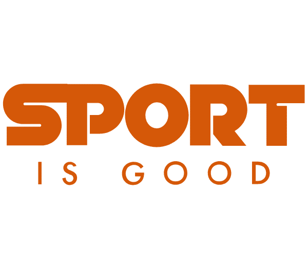 Sport is good brand logo